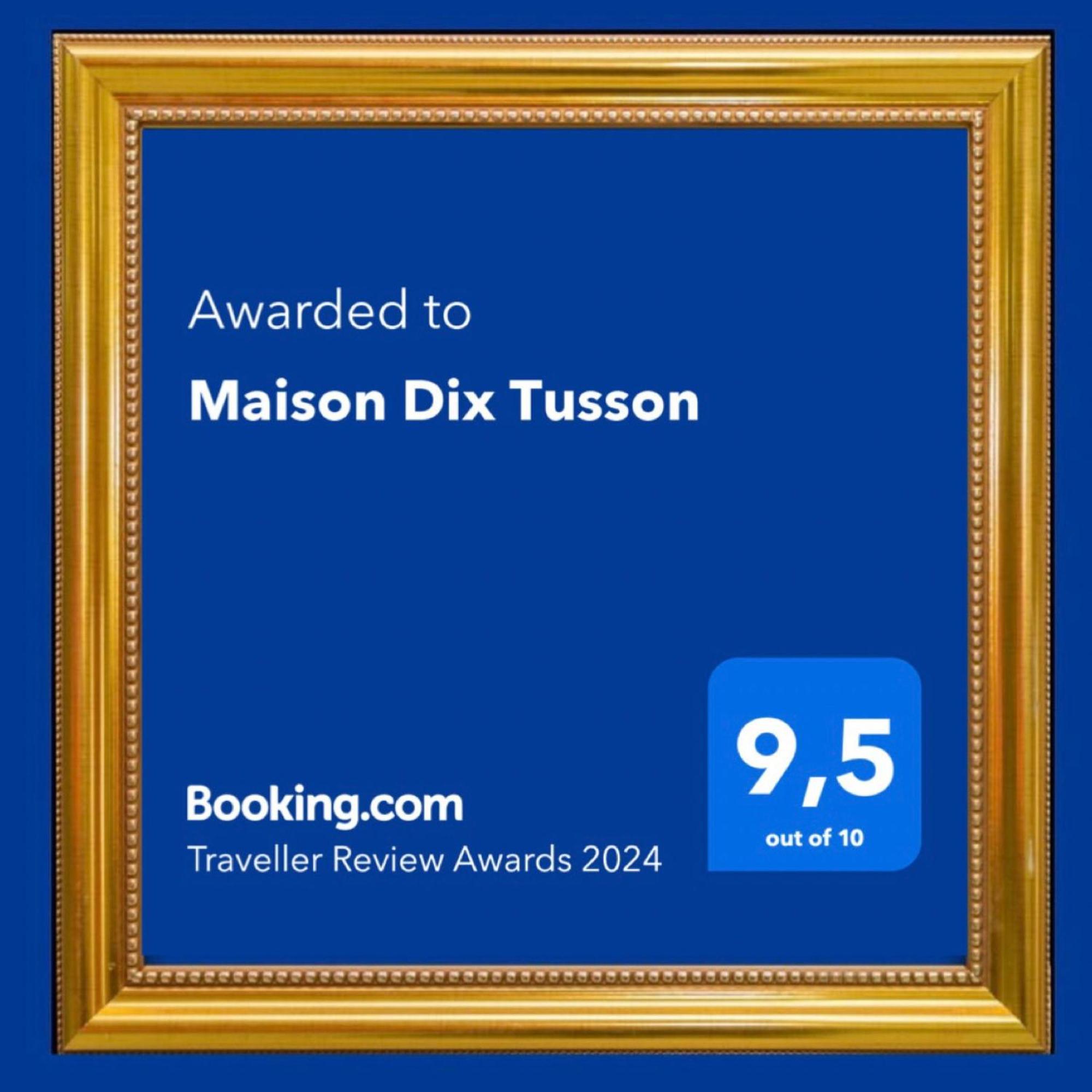 Maison Dix Tusson Eksteriør billede